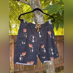 Billabong The Grinch Christmas Board Shorts Size 30